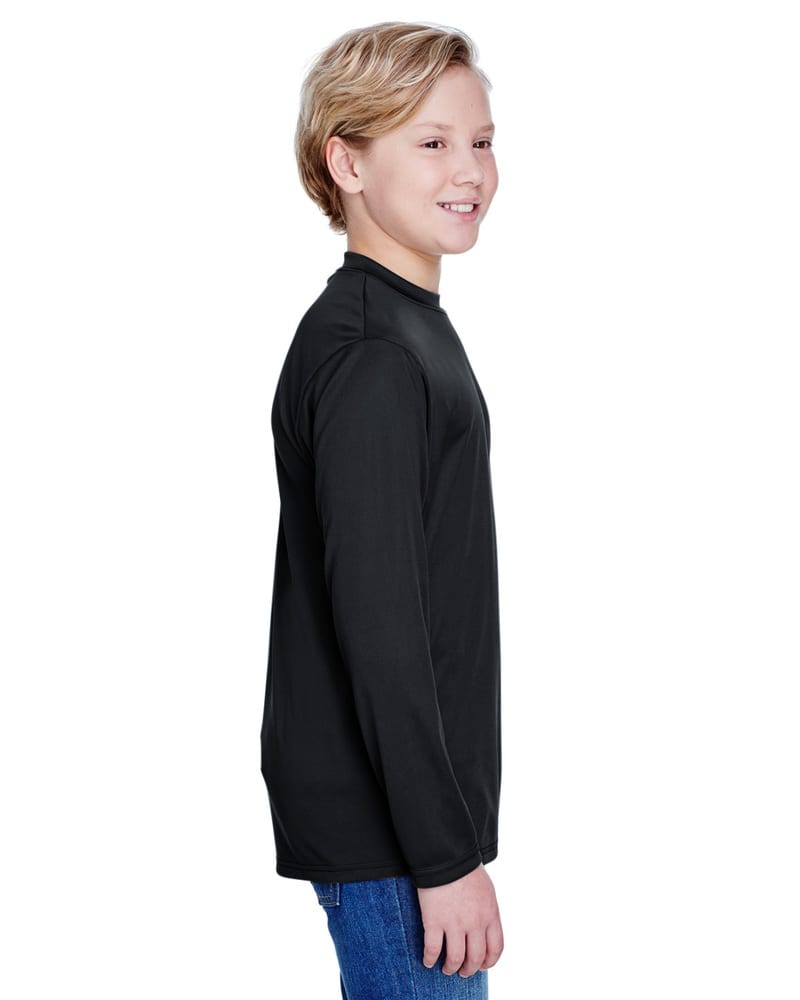 A4 NB3165 - Youth Long Sleeve Cooling Performance Crew Shirt