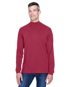 Devon & Jones D420 - Sueded Cotton Jersey Mock Turtleneck