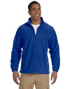 Harriton M990T - Mens Tall 8oz. Full-Zip Fleece