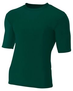 A4 N3283 - Men's 7 vs 7 Compression T-Shirt Verde bosque
