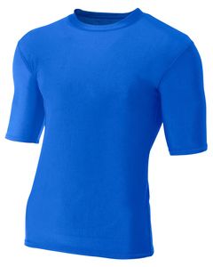 A4 N3283 - Men's 7 vs 7 Compression T-Shirt Real Azul