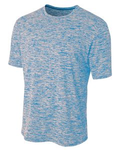 A4 N3296 - Men's Space Dye T-Shirt Azul Cielo
