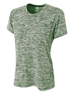 A4 NW3296 - Ladies Space Dye Tech T-Shirt