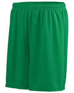 Augusta AG1425 - Adult Wicking Polyester Short Kelly