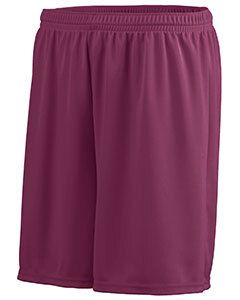 Augusta AG1425 - Adult Wicking Polyester Short Granate