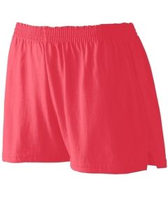 Augusta 988 - Girls' Trim Fit Jersey Short Rojo