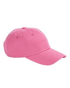 Big Accessories BX001 - 6-Panel Brushed Twill Unstructured Cap Rosa