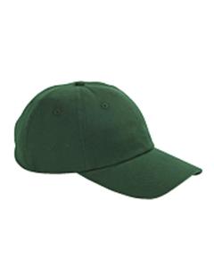 Big Accessories BX001 - 6-Panel Brushed Twill Unstructured Cap Verde bosque