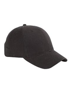 Big Accessories BX002 - 6-Panel Brushed Twill Structured Cap