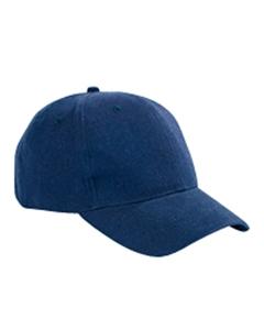 Big Accessories BX002 - 6-Panel Brushed Twill Structured Cap Marina