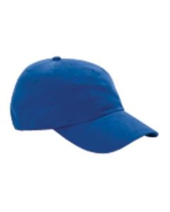 Big Accessories BX008 - 5-Panel Brushed Twill Unstructured Cap Real Azul