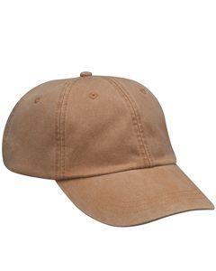 Adams AD969 - 6-Panel Low-Profile Washed Pigment-Dyed Cap Terra Cotta