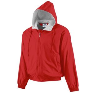 Augusta A3281 - Youth Hood Taffeta Jacket Rojo