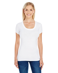 Threadfast 220S - Ladies Spandex Short-Sleeve Scoop Neck T-Shirt