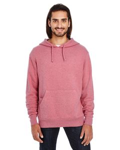 Threadfast 321H - Unisex Triblend French Terry Hoodie Cardinal Heather