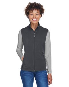 Ash CityCore 365 CE701W - Ladies Cruise Two-Layer Fleece Bonded Soft Shell Vest Carbon