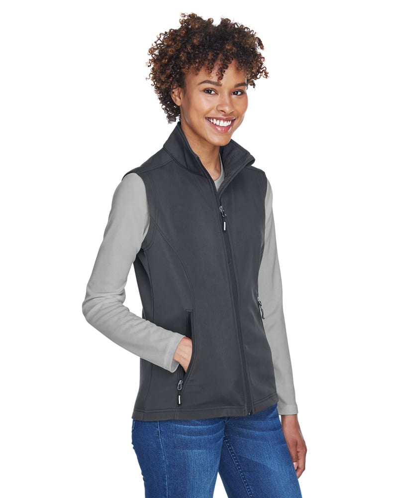 Ash CityCore 365 CE701W - Ladies Cruise Two-Layer Fleece Bonded Soft Shell Vest