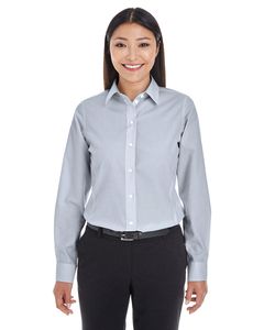 Devon & Jones DG534W - Ladies Crown Collection Striped Shirt