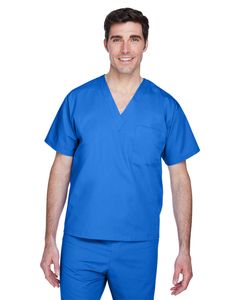 Harriton M897 - Adult Restore 4.9 oz. Scrub Top True Royal