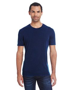 Threadfast 115A - Unisex Cross Dye Short-Sleeve T-Shirt Electric Blue