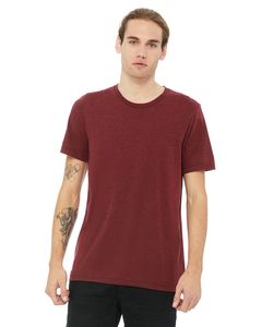 Bella+Canvas 3413C - Unisex Triblend Short-Sleeve T-Shirt Cardinal Triblend