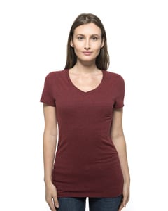Threadfast 202B - Ladies Triblend Short-Sleeve V-Neck T-Shirt