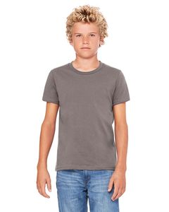 Bella+Canvas 3001Y - Youth Jersey Short-Sleeve T-Shirt Asfalto