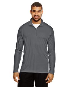 Team 365 TT31 - Men's Zone Performance Quarter-Zip Sport Graphite