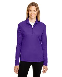 Team 365 TT31W - Ladies Zone Performance Quarter-Zip Sport Purple