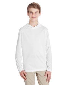 Team 365 TT41Y - Youth Zone Performance Hoodie Blanco