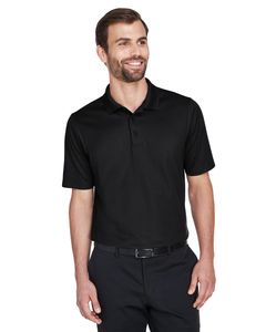 Devon & Jones DG20T - Men's Tall CrownLux Performance Plaited Polo Negro