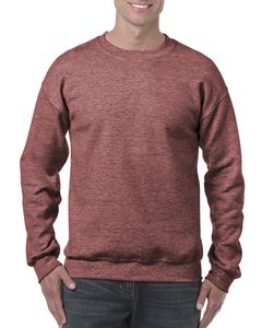 Gildan G180 - Heavy Blend™ 8 oz., 50/50 Fleece Crew (18000) Heather Sport Dark Maroon