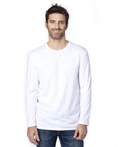 Threadfast 100LS - Unisex Ultimate Long-Sleeve T-Shirt Blanco