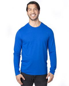Threadfast 100LS - Unisex Ultimate Long-Sleeve T-Shirt Real Azul