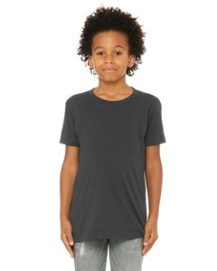 Bella+Canvas 3001Y - Youth Jersey Short-Sleeve T-Shirt Gris Oscuro