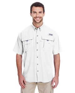 Columbia 7047 - Men's Bahama II Short-Sleeve Shirt Blanco