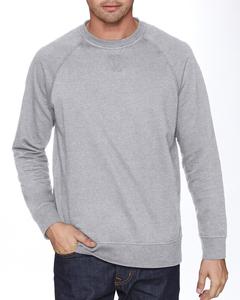 Next Level N9000 - Unisex French Terry Raglan Crew Heather gris