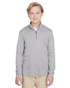 Team 365 TT31HY - Youth Zone Sonic Heather Performance Quarter-Zip