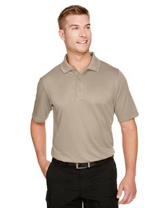 Harriton M348 - Men's Advantage Snag Protection Plus IL Polo Caqui