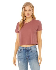 Bella+Canvas B8882 - Ladies Flowy Cropped T-Shirt