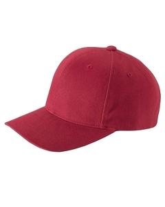 Yupoong 6363V - Adult Brushed Cotton Twill Mid-Profile Cap Rojo