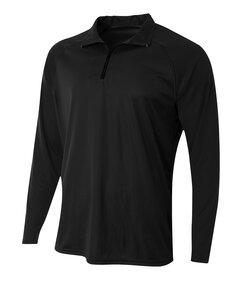 A4 A4N4268 - Adult Daily 1/4 Zip Jersey Grafito