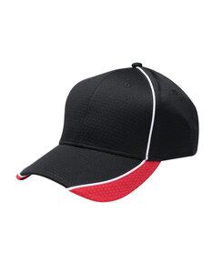 Adams DP102 - First String Cap Rojo / Negro