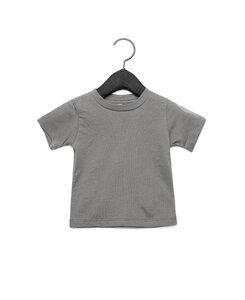 BELLA+CANVAS B3001B - Baby Jersey Short Sleeve Tee Dark Grey Heather