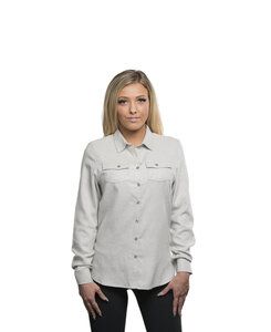 Burnside BN5200 - Ladies' Flannel Shirt Piedra