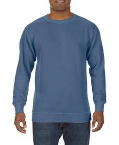 Comfort Colors CC1566 - Buzo de cuello redondo para adulto Blue Jean