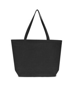 Liberty Bags LB8507 - Seaside Cotton 12 oz Pigment Dyed Large Tote Bañada Negro