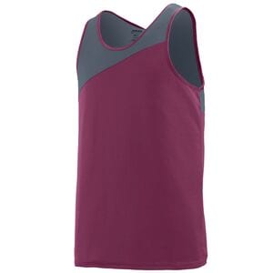 Augusta Sportswear 352 - Accelerate Jersey Maroon/ Graphite