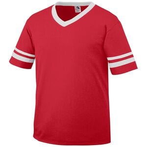 Augusta Sportswear 361 - Youth Sleeve Stripe Jersey Red/White