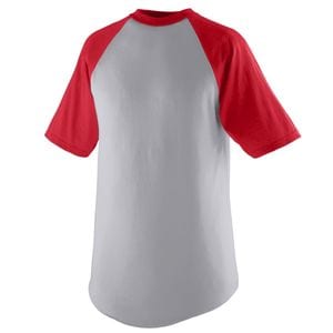 Augusta Sportswear 424 - Remera Jersey de Béisbol de manga corta para jóvenes